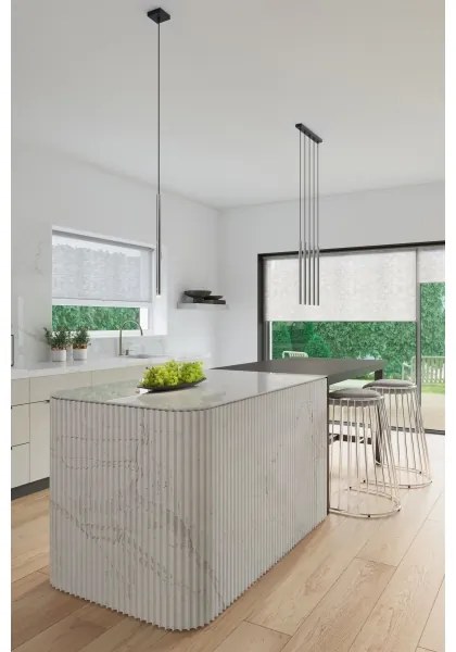 Sollux SL.1199 - Luster na lanku PASTELO 1xG9/8W/230V chróm