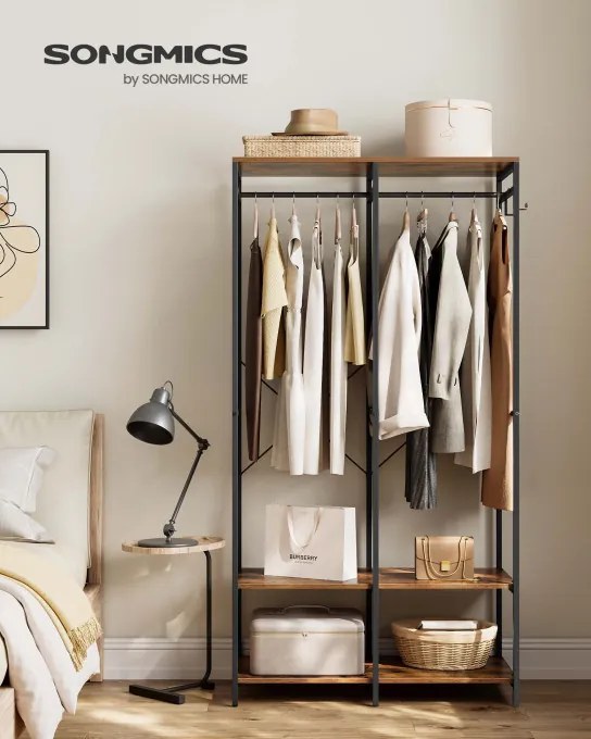 Otvorená šatníková skriňa RGR004B01