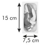 Tescoma Zásobník FlexiSPACE, 14,8 x 7,4 cm