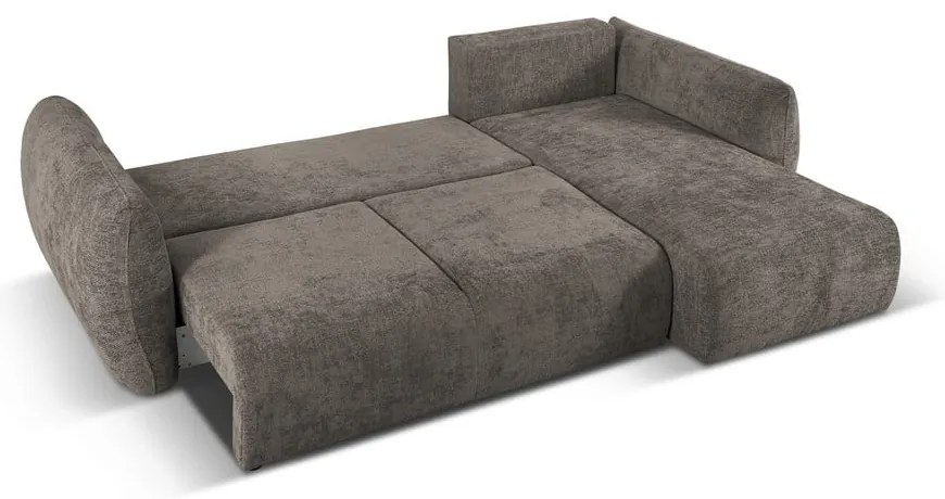 Sivá rohová pohovka (pravý roh) Matera – Cosmopolitan Design