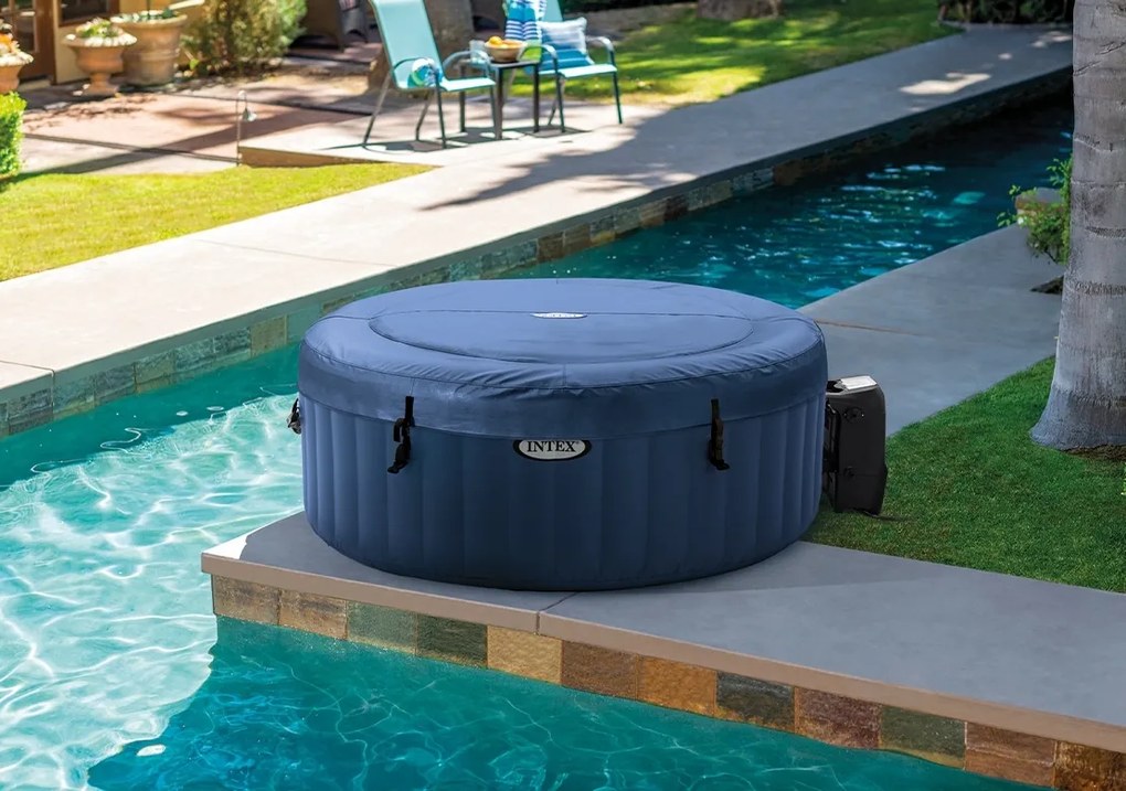 Intex | Vírivý bazén Pure Spa - Bubble HWS, modrý | 11400275