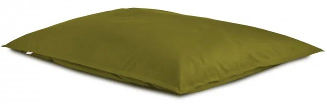 Vankúš na sedenie zelený plyš