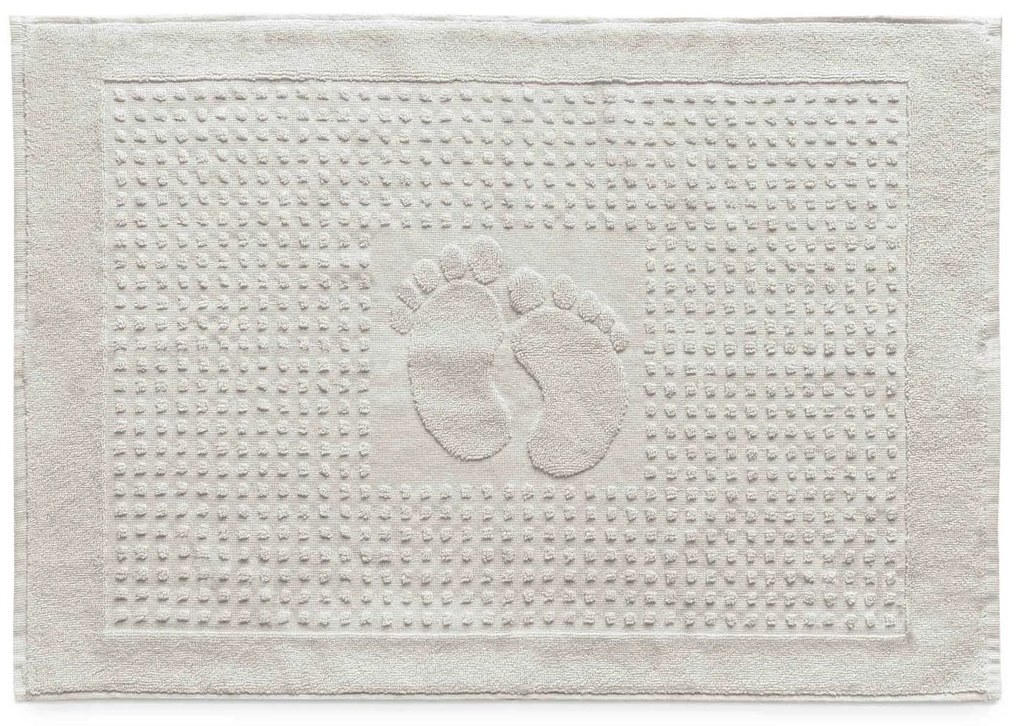 PODLOŽKA DO KÚPEĽNE HOTEL FEET 50X70 CM SIVÁ