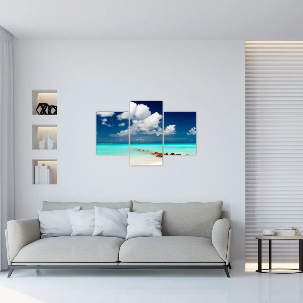 Obraz - Tropická pláž (90x60 cm)