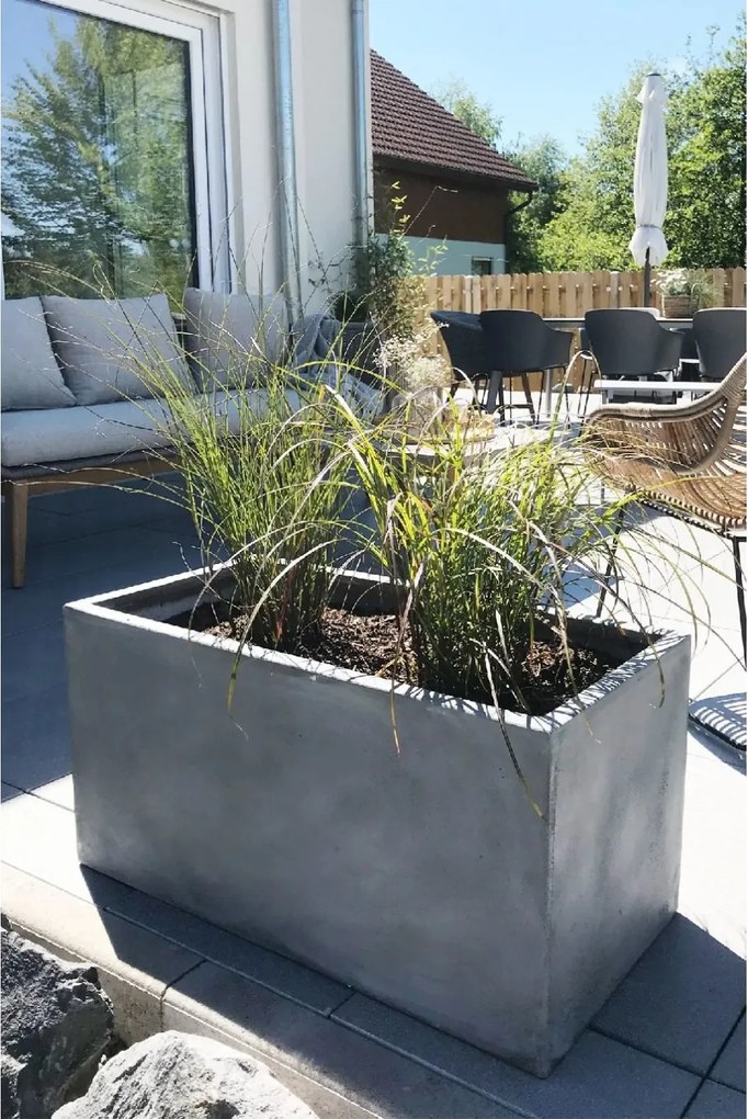 Hrantík MAXI, sklolaminát, šírka 80 cm, betón design