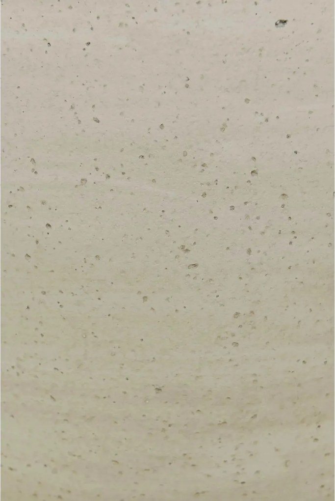 Kónický kvetináč VIRINGO, sklolaminát, výška 36 cm, béžový