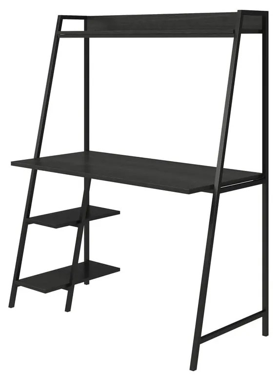 Pracovný stôl nástenný s doskou v dubovom dekore 51x111 cm Bushwick – Novogratz