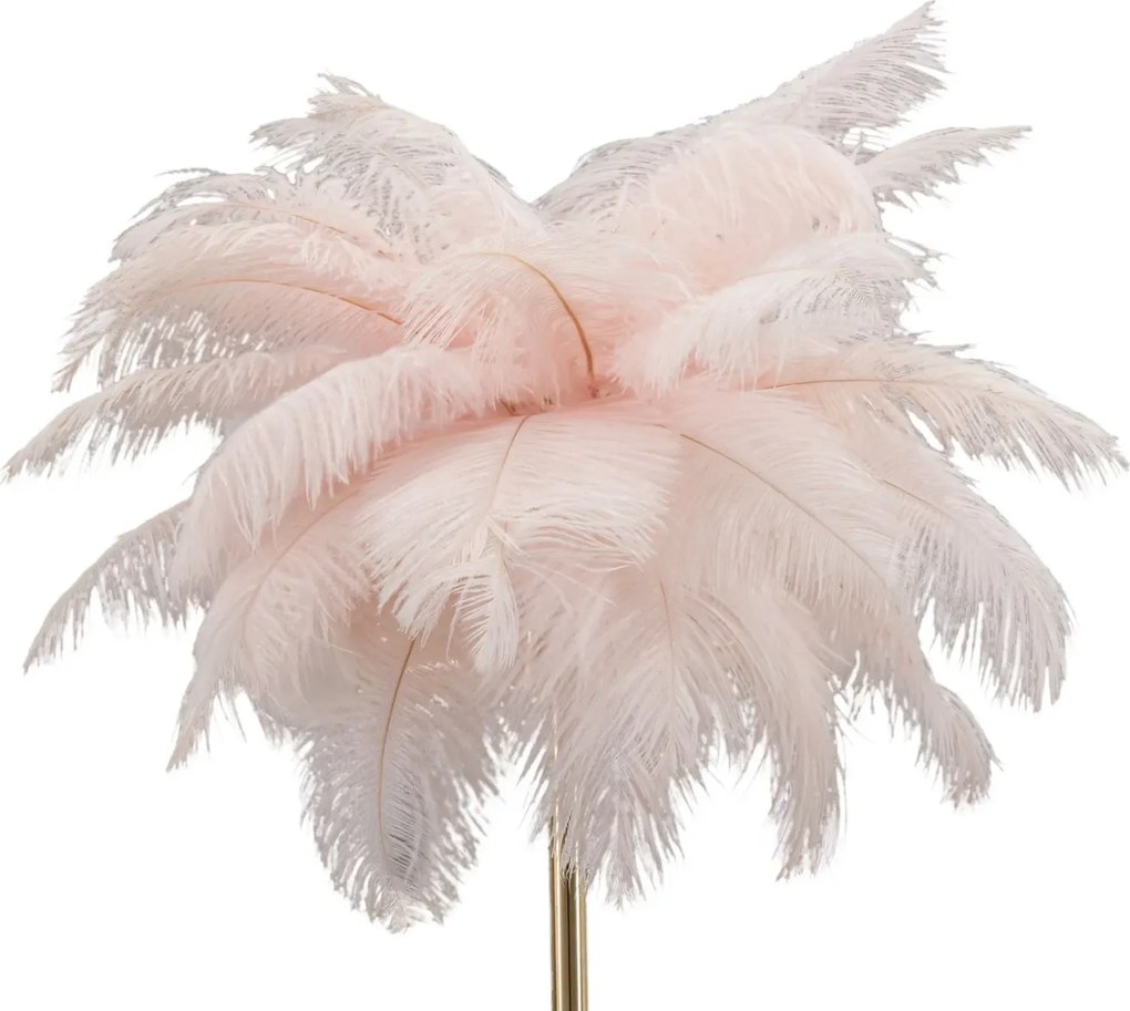 Stolná lampa Palm 55 cm ružová