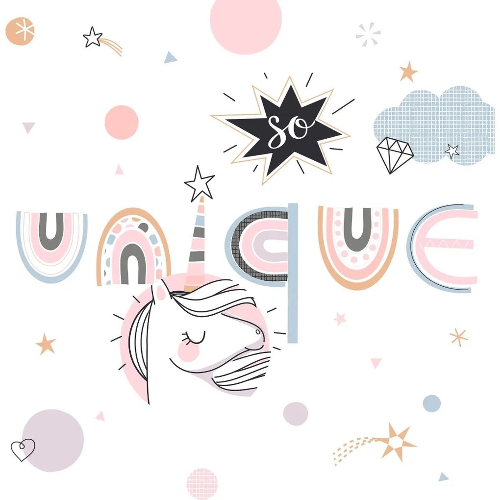 Detské bavlnené obliečky UNICORN