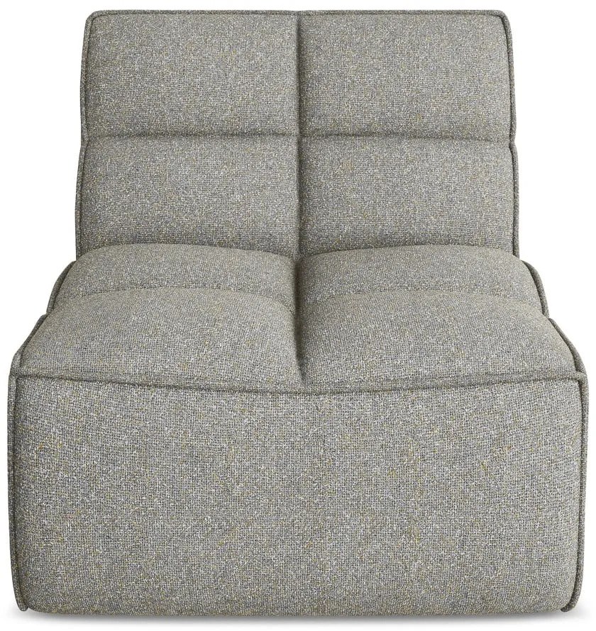 Béžový modul pohovky Kalai – Makamii