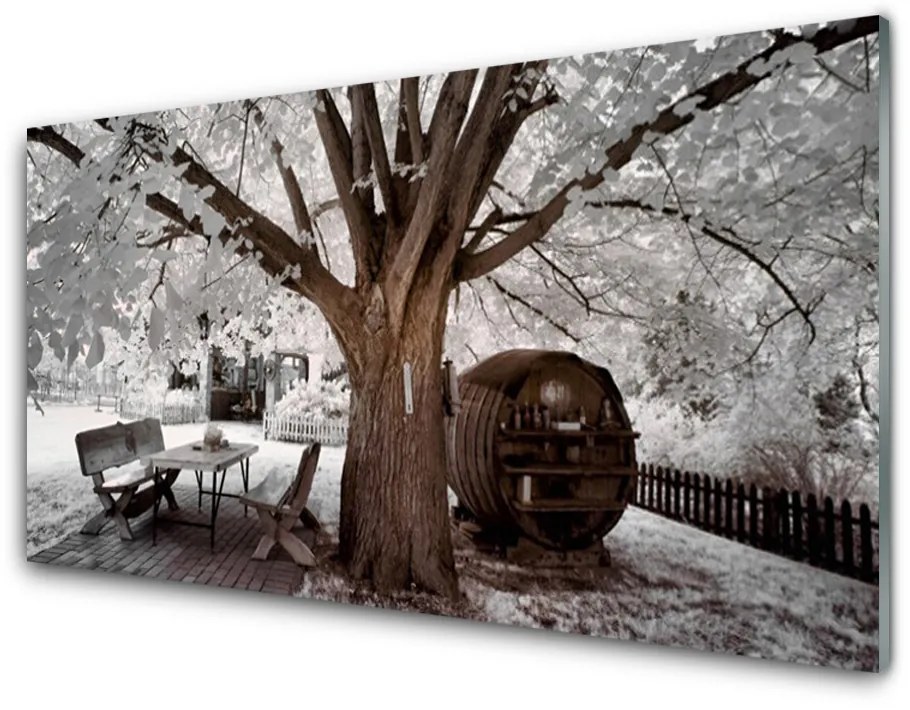 Nástenný panel  Strom príroda 100x50 cm