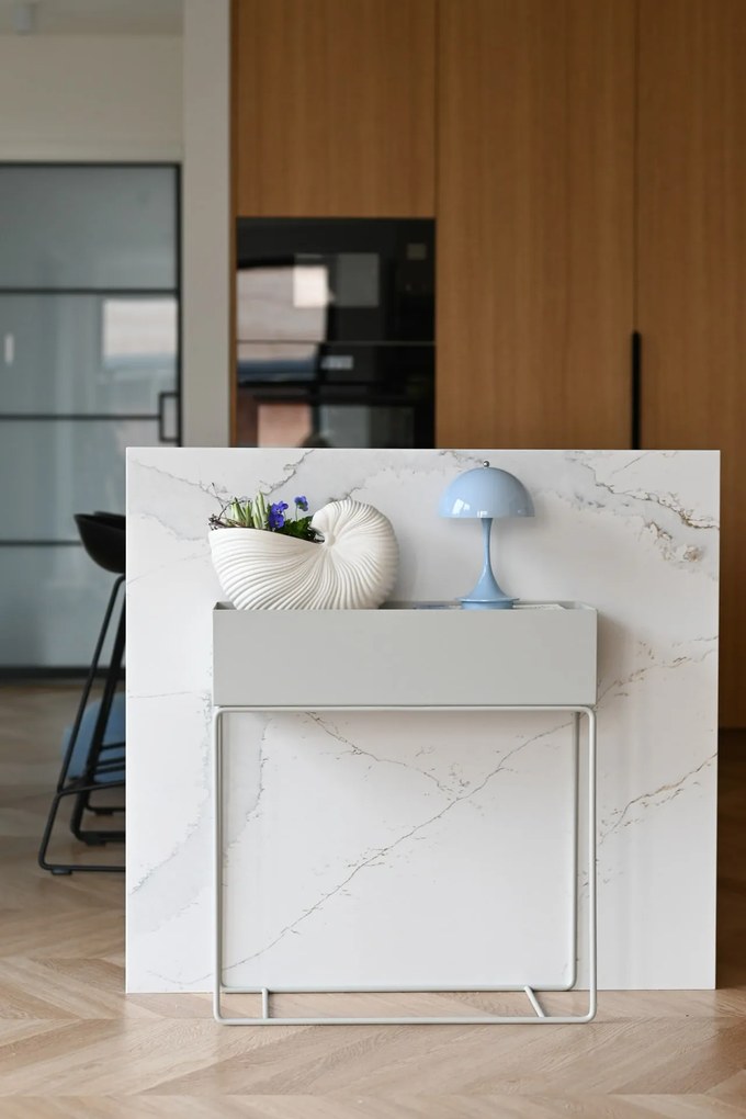 Ferm Living Stojan na kvety Plant Box Light Grey