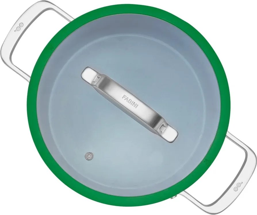Hrniec s pokrievkou/s keramickým povrchom na indukčný varič 5,5 l Meda 3.0 – FABINI