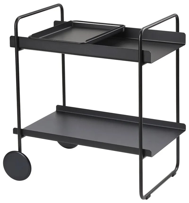 Kovový servírovací stolík na kolieskach 40.5x61 cm A-Cocktail – Zone