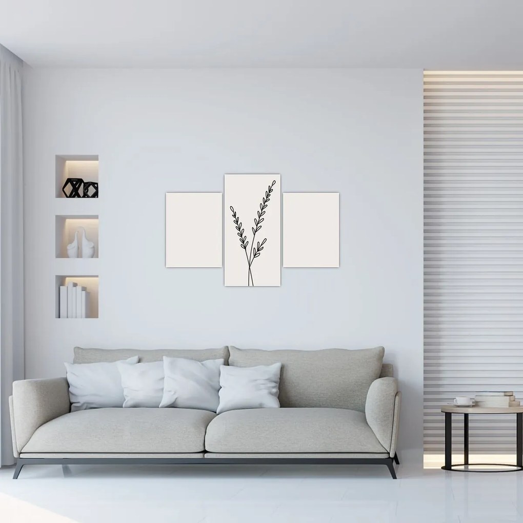 Obraz - Lúčny kvet N⁰2 (90x60 cm)