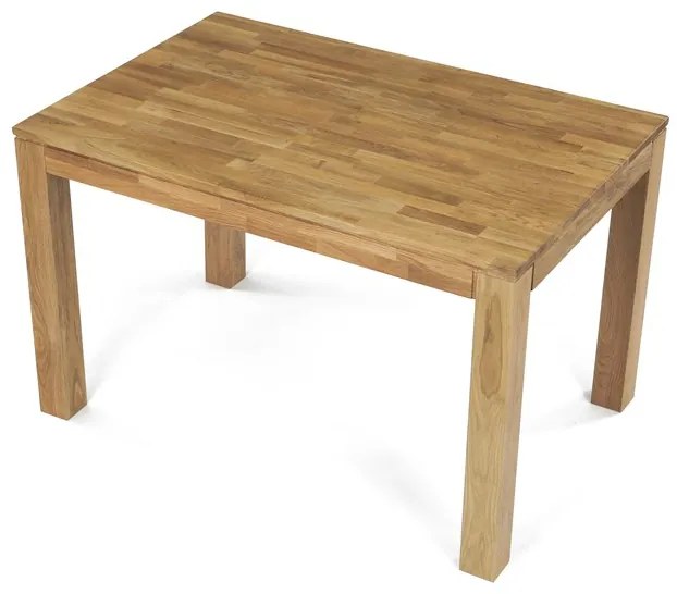 Autronic BONTEC Jedálenský stôl 120x120cm, masív, prírodný, DS-H120 DUB Farba: Prírodné