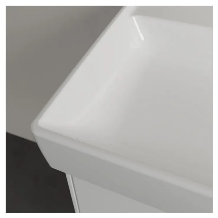 Villeroy & Boch COLLARO - Umývadlo na skrinku 1000x470x160 mm, s prepadom, biela Alpin CeramicPlus 4A33A5R1