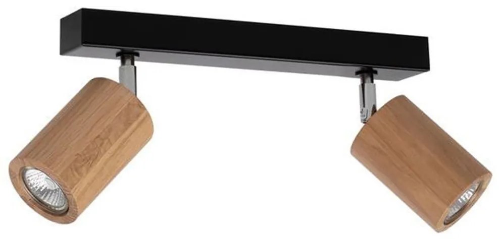 Spot-Light 3912174 - LED stropné bodové svietidlo MATTI 2xGU10/5W/230V dub