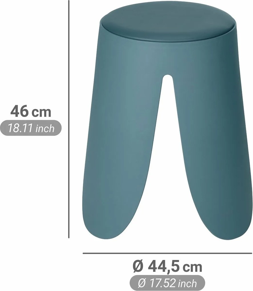 Multifunkčný stôl Wenko COSIMO – petrolová modrá