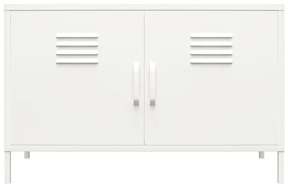 Biela kovová skrinka 100x64 cm Mission District - Støraa