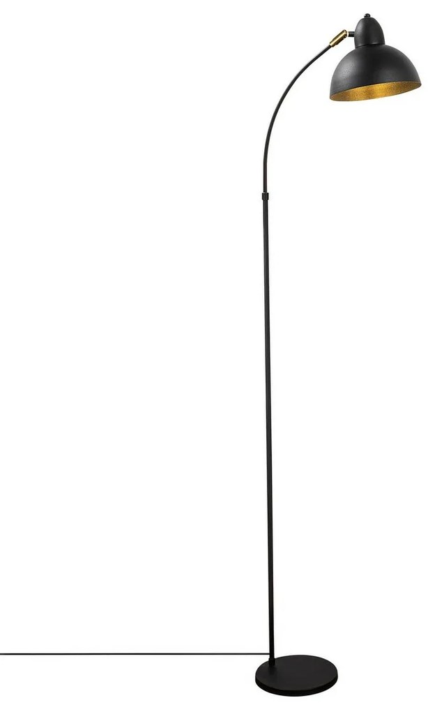 Stojacia lampa Varzan - 10855, čierna