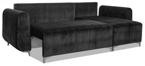 Rohová sedacia súprava Alpine, Sivá ( Fancy 90 )