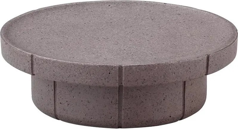 Tmavosivá nádobka na mydlo z polyresínu Kua – Blomus