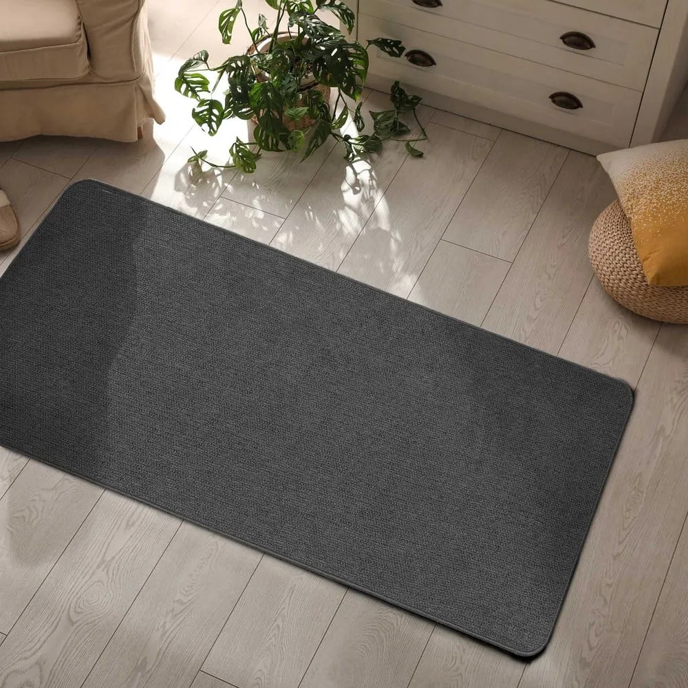 Tmavosivý behúň 45x120 cm Simeo – douceur d'intérieur