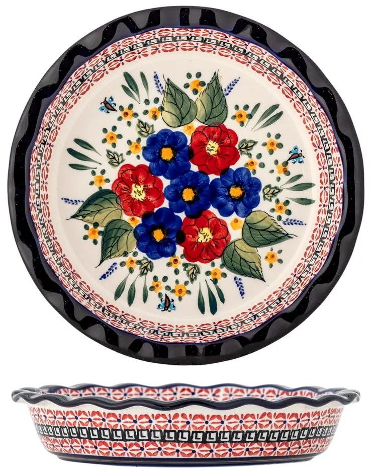 Servírovací tanier z kameniny ø 26,5 cm Florist – Bloomingville