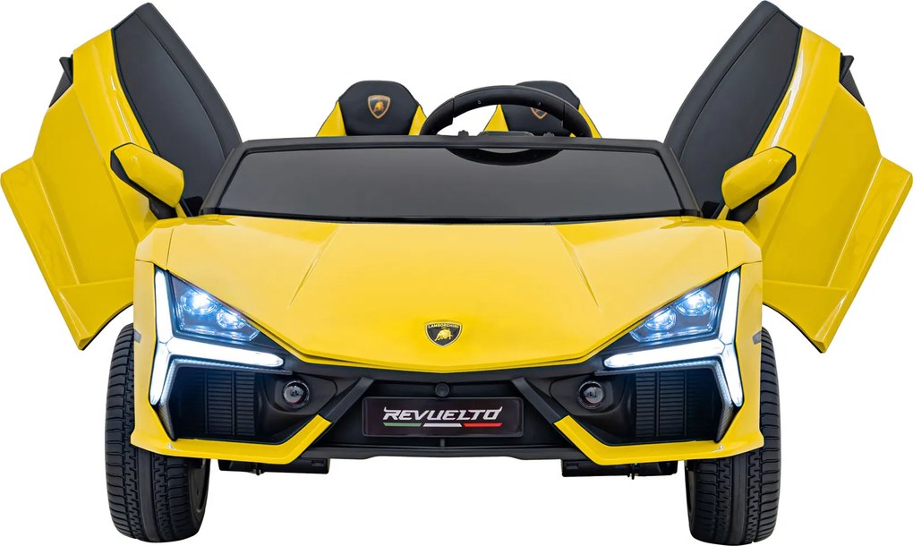 Ramiz Lamborghini Revuelto XL vozidlo Žltá
