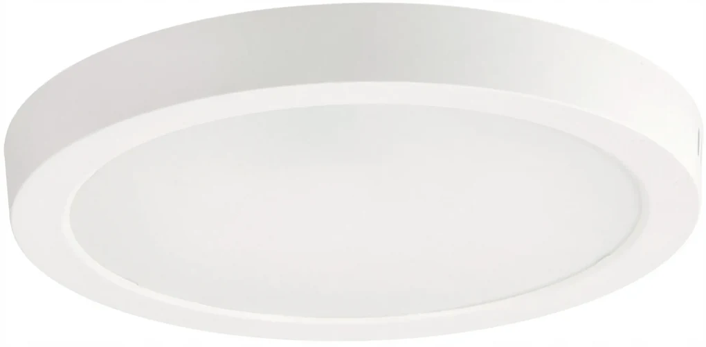 BERGE Prisadené LED stropné svietidlo 18W - 1980lm - 4000k - biely kruh