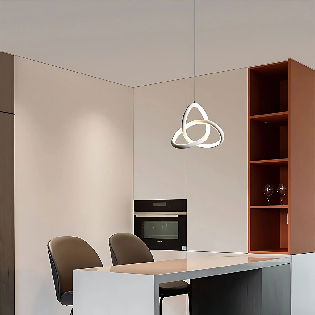 Toolight Toolight, LED závesné osvetlenie 13W, 500lm, 4000K, APP1783-CP, biela, OSW-08969