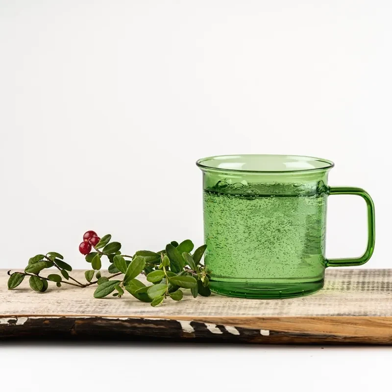 Hrnček Glass 0,35l, zelený