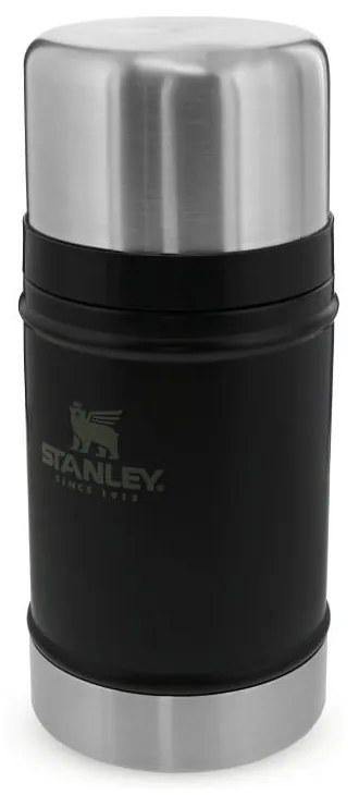 Čierna termoska na jedlo z nehrdzavejúcej ocele 700 ml Legendary Classic Black – Stanley