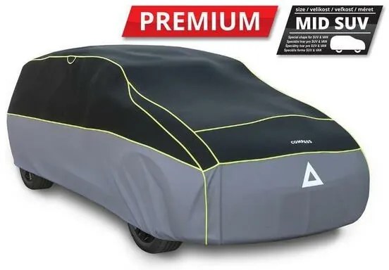 Compass Ochranná plachta proti kroupám PREMIUM MIDSUV 480 x 195 x 155 cm