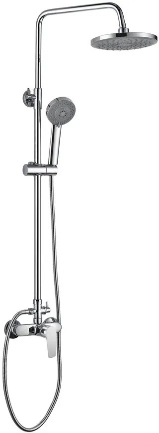 Aqualine Aqualine, LOTTA sprchový stĺp s pákovou batériou, chróm, LT690