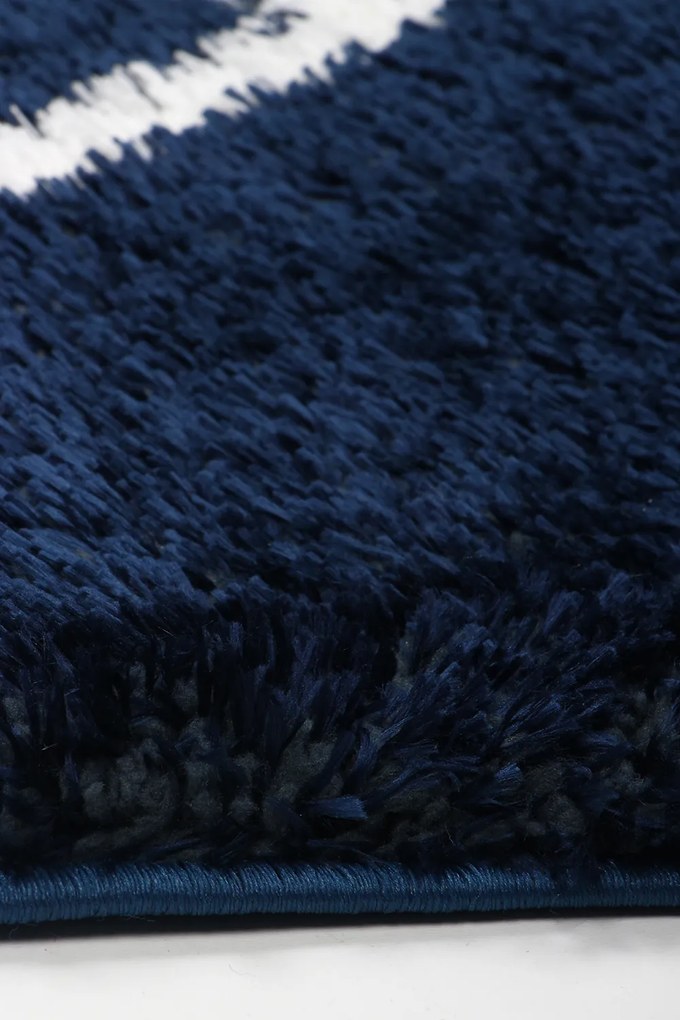 Koberec Boho 659 NAVY BLUE/CREAM rozmery koberec: 200x290 cm
