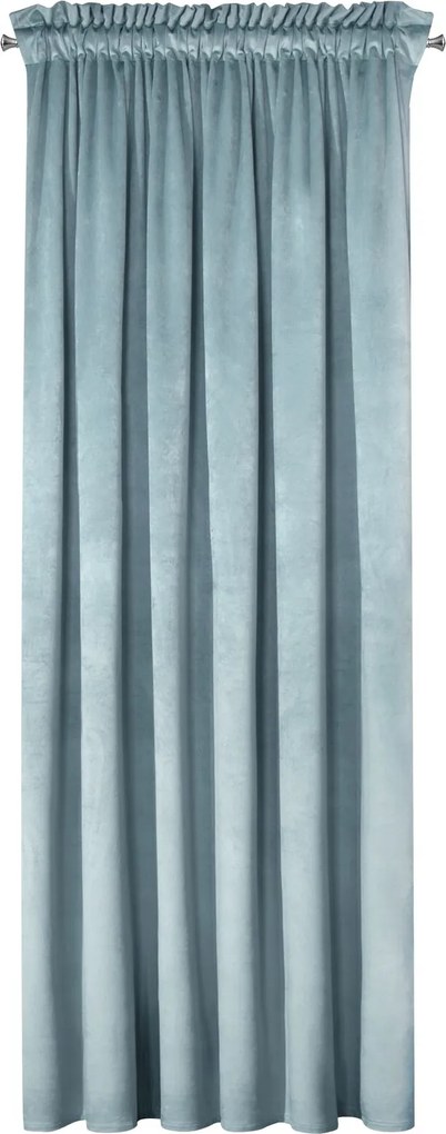 ZATEMŇOVACÍ ZÁVES NA PÁSKE ROSA 135X300 CM MODRÁ