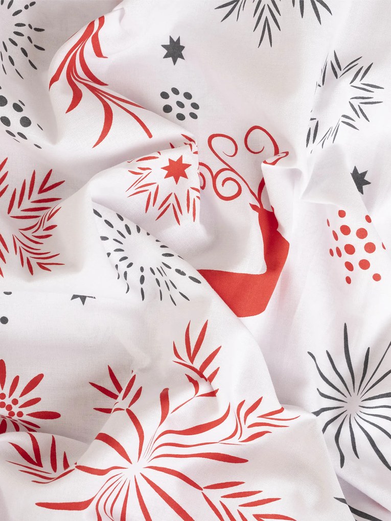 Vianočné francúzske bavlnené obliečky Renforcé – Zimný sen