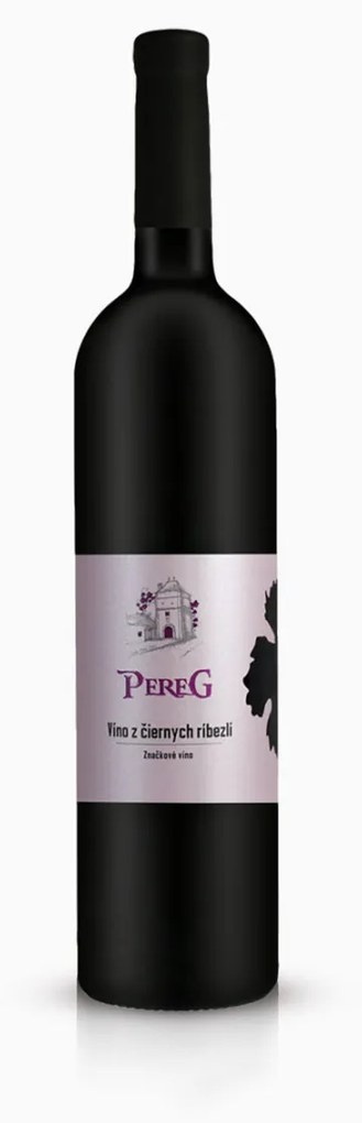 Víno z čiernych ríbezlí 0,75 l - Pereg - 585104
