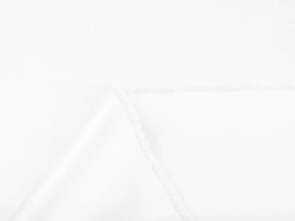 Biante Dekoračný záves TF-027 Biely bez vzoru - š. 150 cm 150x180 cm
