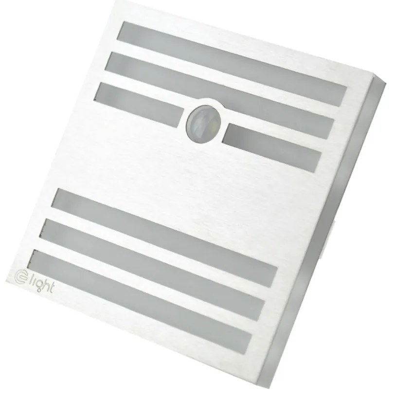 Schodiskové LED svietidlo Pepers, 1x LED 0,6w, 3000k, s, pohybový senzor