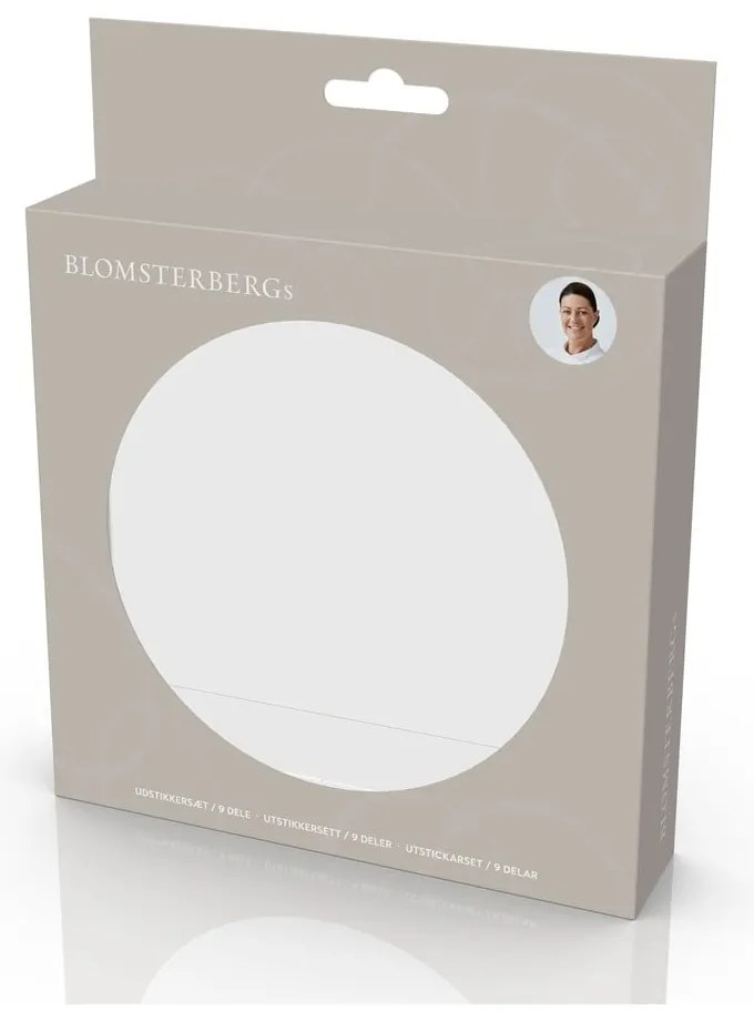 Vykrajovače v súprave 9 ks Round – Blomsterbergs