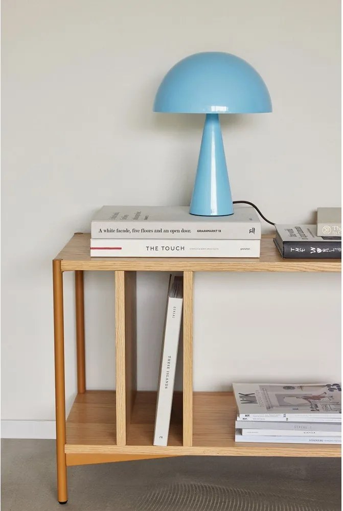 Svetlomodrá stolová lampa (výška 33 cm) Mush – Hübsch