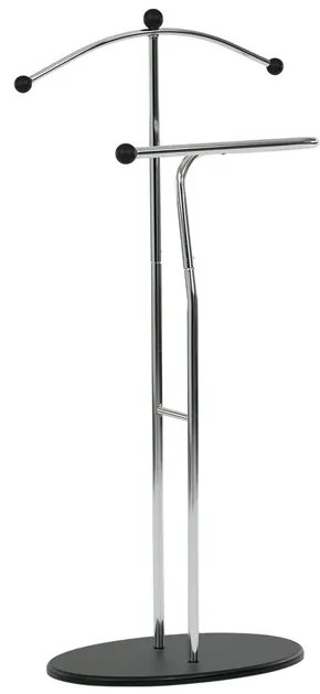Autronic BONTEC Nemý sluha, kov, čierna, 83213 BK Farba: Strieborná