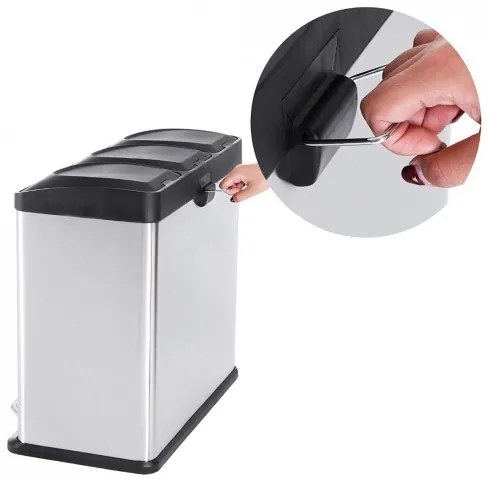 Recyklačný odpadkový kôš SONGMICS LTB54L