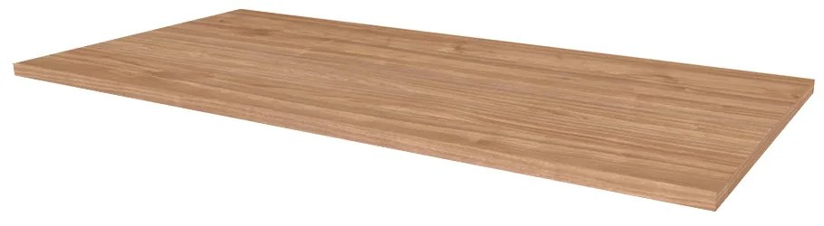 Mereo, Mereo Kúpeľňová doska na skrinku 141 cm, Multidecor, Light Select Walnut, MER-CN799D141LSW1