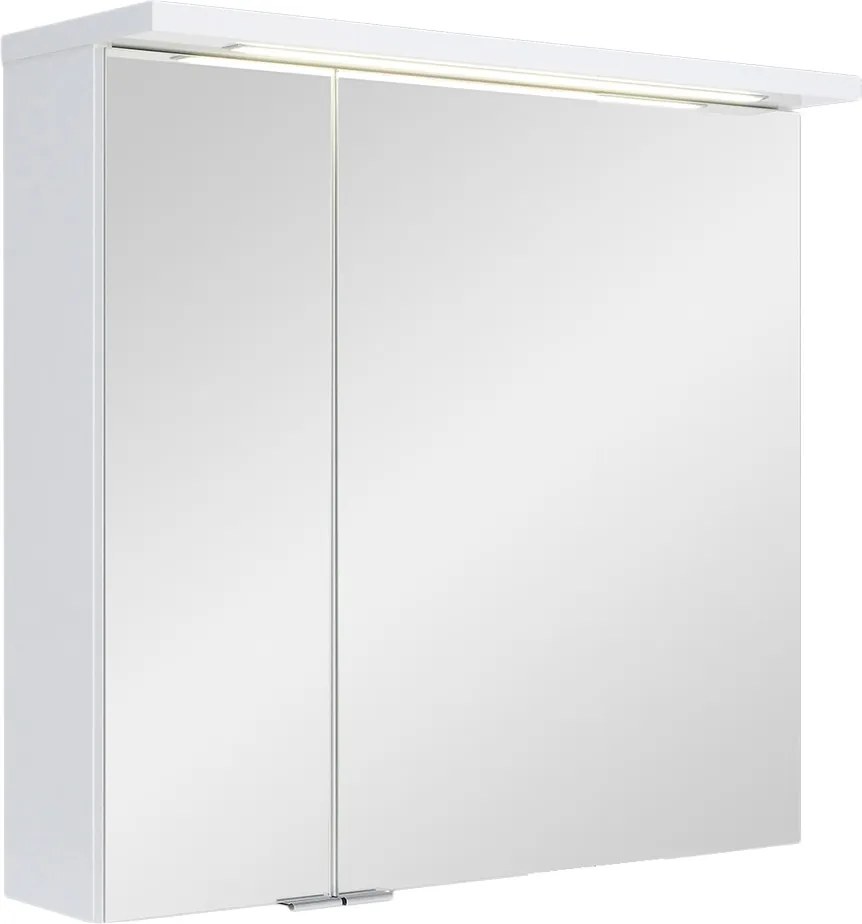 Comodo Zrkadlová skrinka závesná s LED osvetlením Elite W 60 ZS