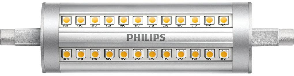 Philips LED žiarovka, náhrada za halogén 120W, R7S, 14W, 2000lm, 3000K, 118x29mm, stmievateľná