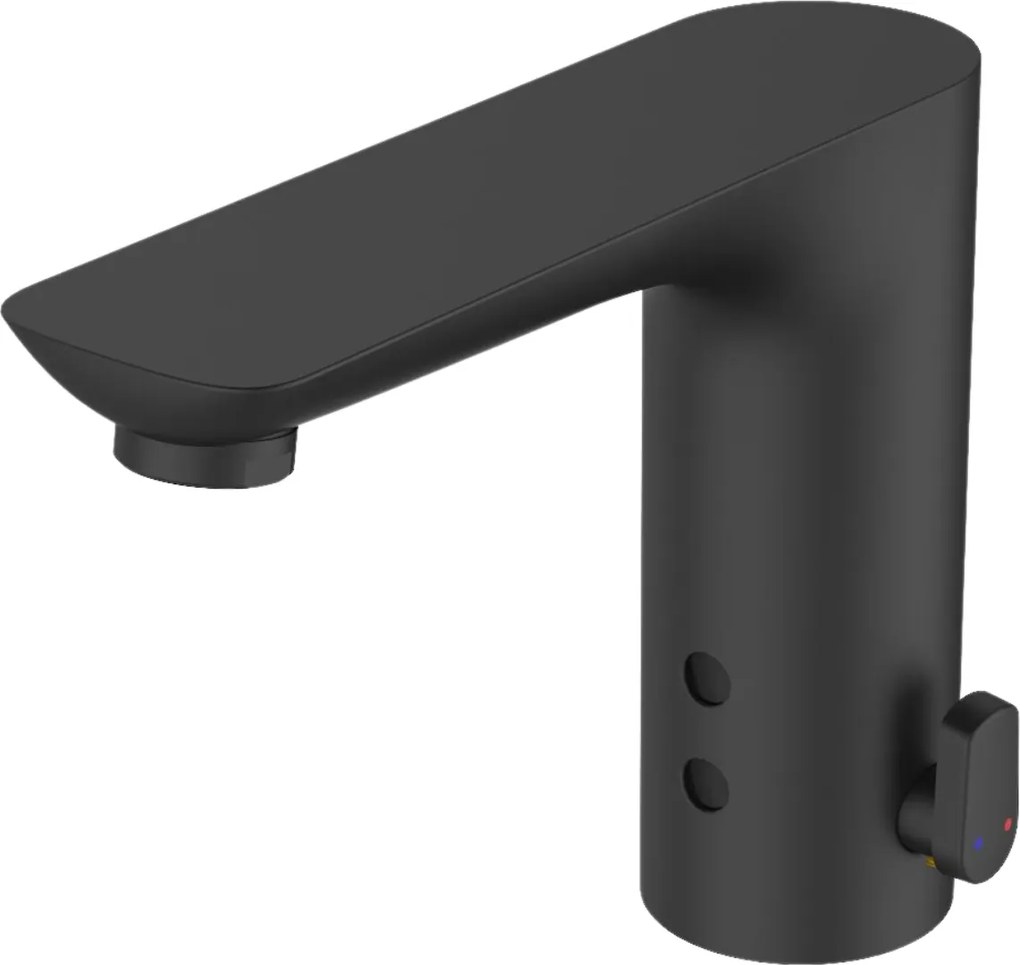 Invena Smart, bezdotyková umývadlová batéria s reguláciou teploty vody, 230V, čierna matná, INV-BD-00-004-V Leták: https://cloud.invena.pl/s/nnXaZKg3crBrRkz/download?path=%2FPliki%20do%20strony%20www%2FBD-00-004-V/Inne/BD-00-004-V-ulotka-PL…